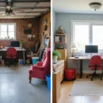 12 Garage Office Transformations That Wow