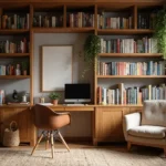 15 Home Office Library Ideas for Book Lovers