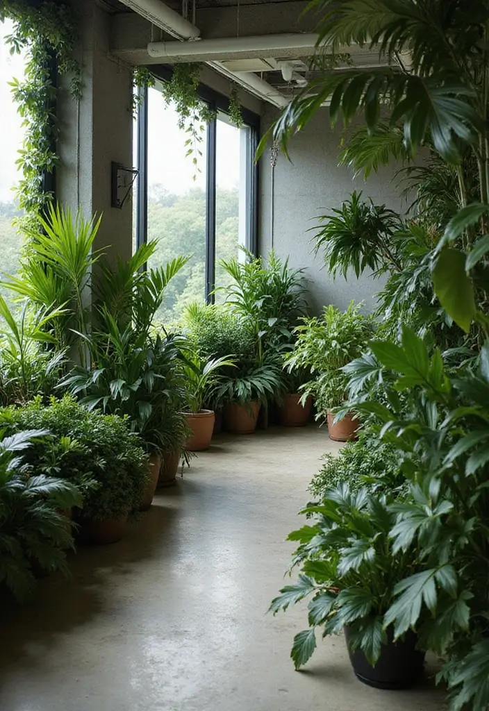 15 Inspiring Offices with Plants That Feel Refreshing - 4. Urban Jungle Vibes