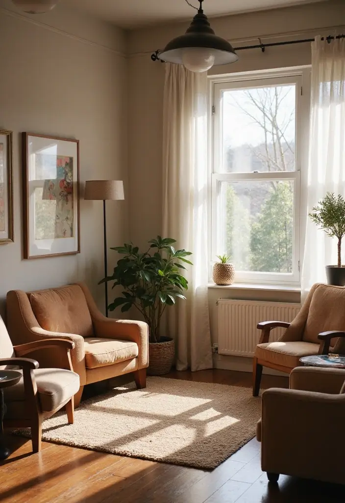 15 Therapy Office Decor Ideas That Feel Calming - 2. Cozy Furniture