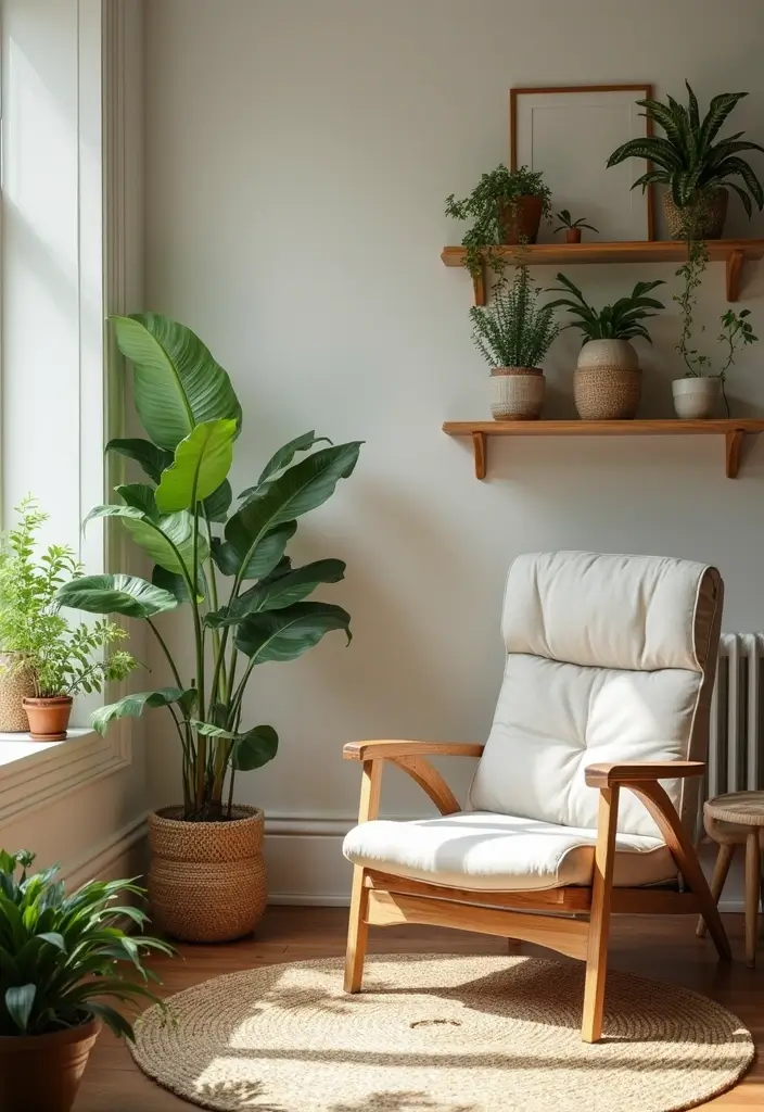 15 Therapy Office Decor Ideas That Feel Calming - 4. Nature-Inspired Accents