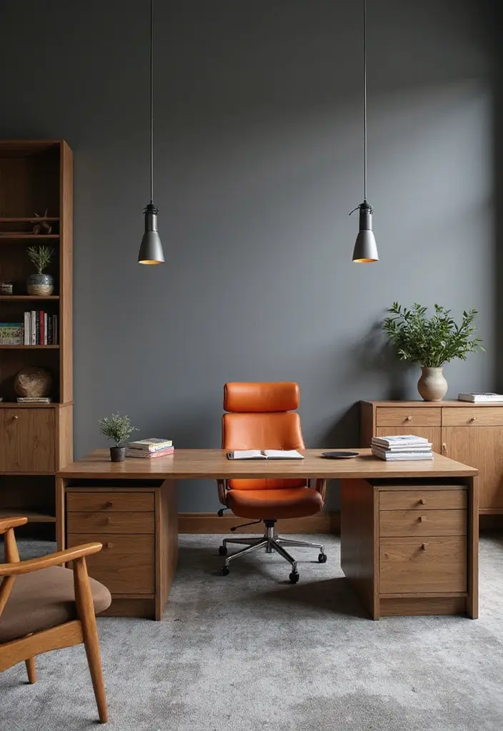 17 Best Office Paint Colors for Focus & Productivity - 11. Professional Cool Gray
