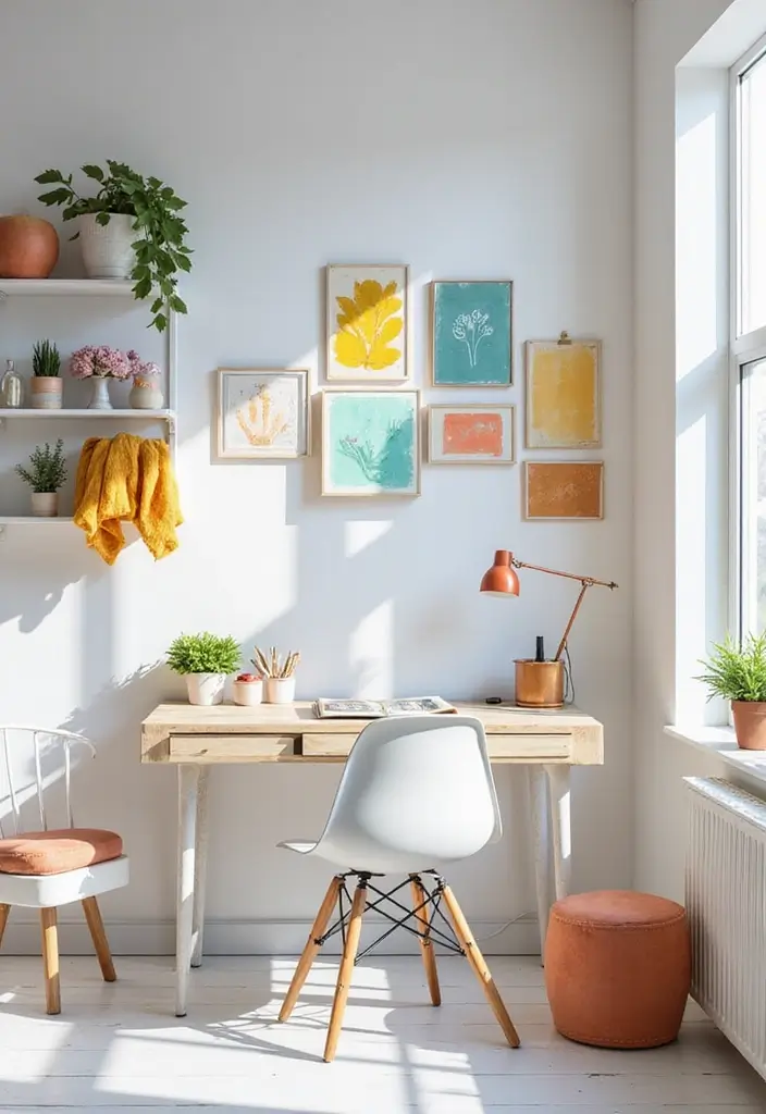 17 Best Office Paint Colors for Focus & Productivity - 3. Crisp White