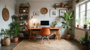 18 Boho Office Ideas That Bring Creative Energy