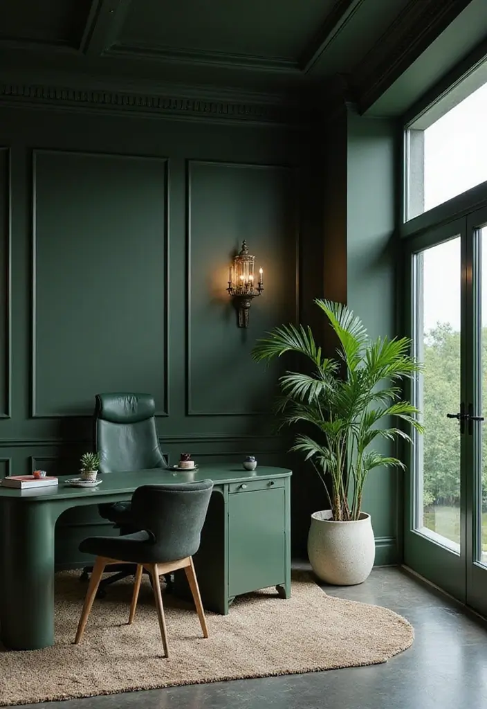 18 Dark Green Office Designs That Look Luxurious - Conclusion