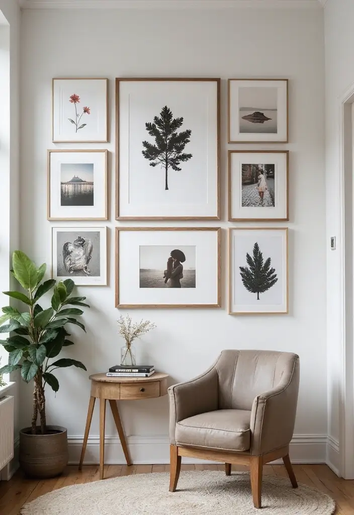 18 Feminine Home Office Ideas That Feel Chic - 7. Artwork and Gallery Walls