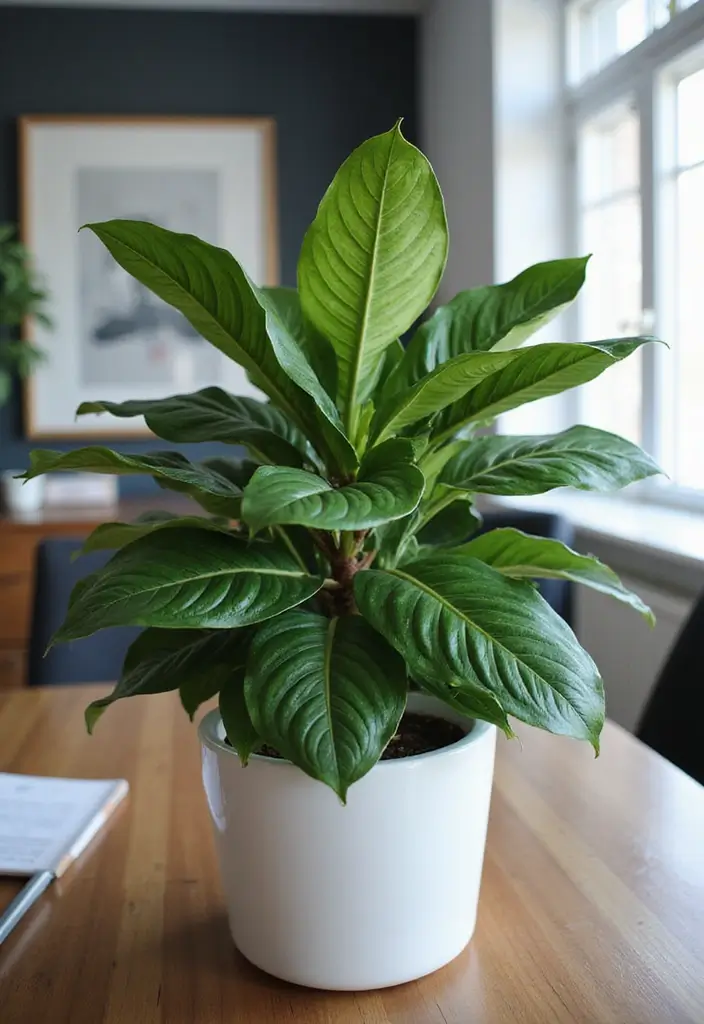 20 Best Plants for Office Spaces (Easy & Stylish) - 16. Calathea (Calathea spp.)