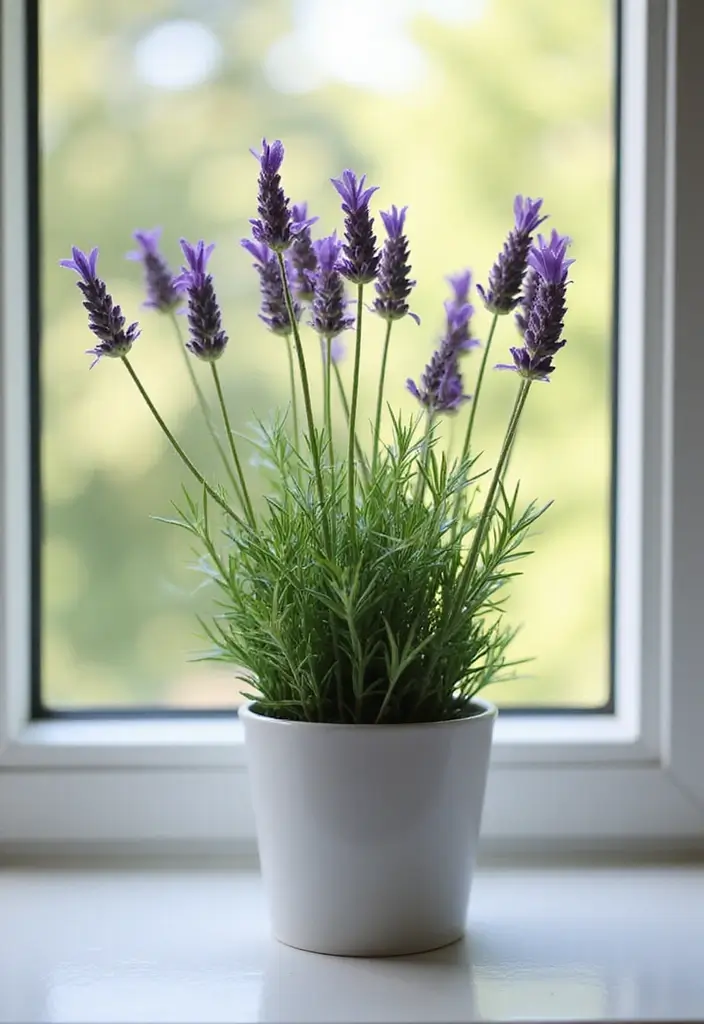 20 Best Plants for Office Spaces (Easy & Stylish) - 20. Lavender (Lavandula)