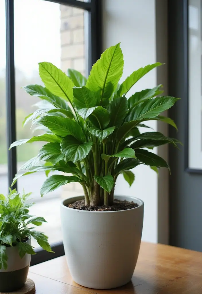 20 Best Plants for Office Spaces (Easy & Stylish) - 6. Chinese Evergreen (Aglaonema)