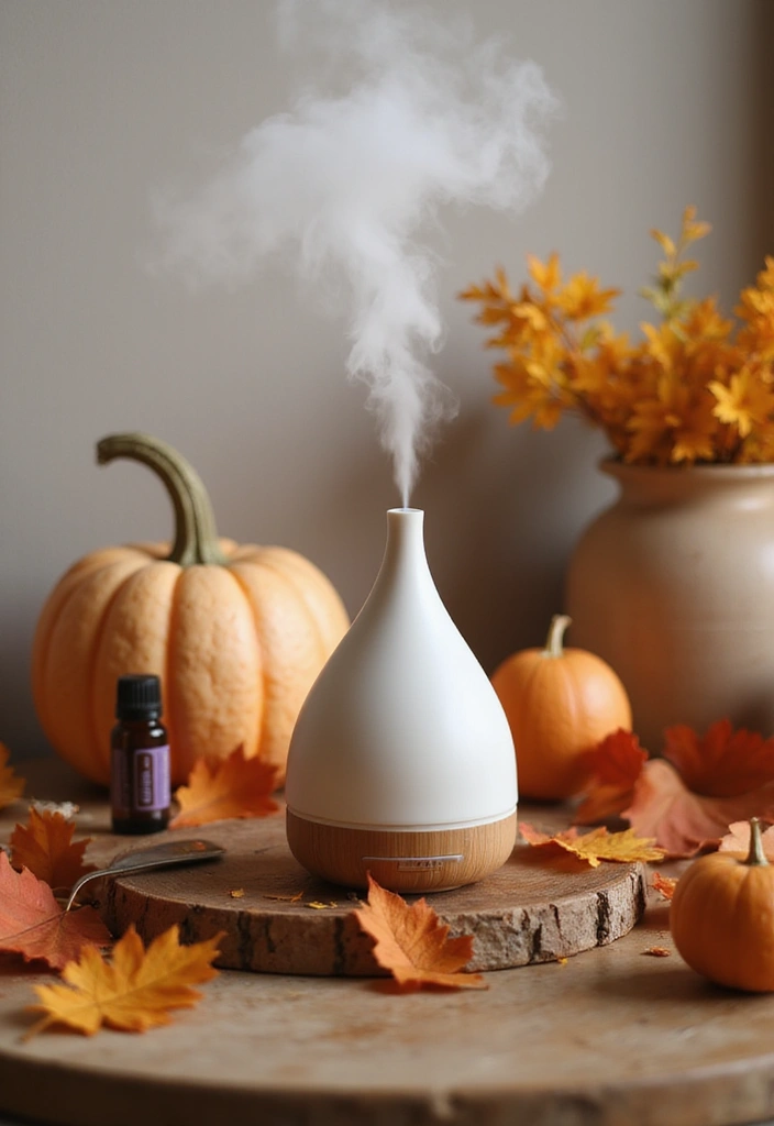 20 Fall Office Decor Ideas for a Cozy Vibe - 13. Seasonal Scents