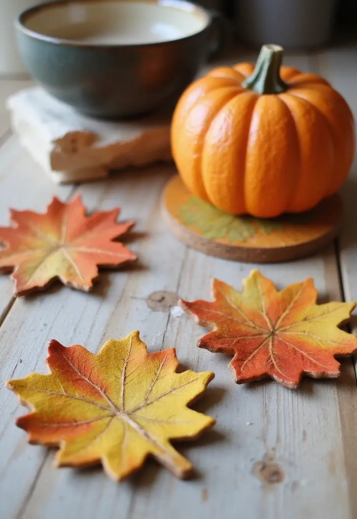 20 Fall Office Decor Ideas for a Cozy Vibe - 6. Fall-Themed Accessories