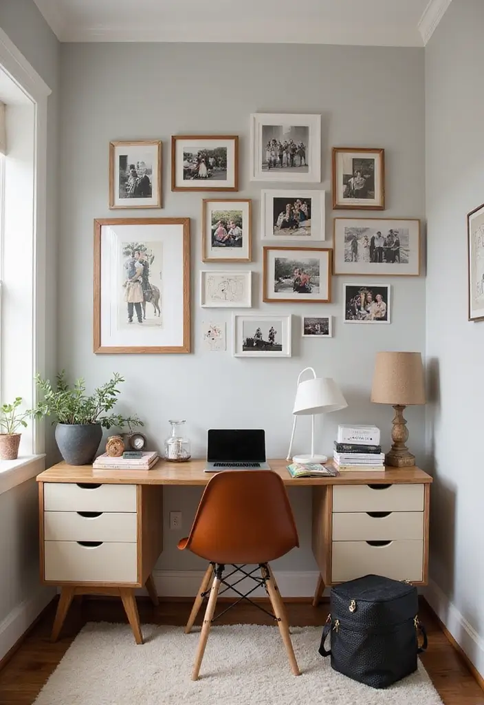 20 Home Office Decor Ideas That Look So Chic - 11. Personalized Touches