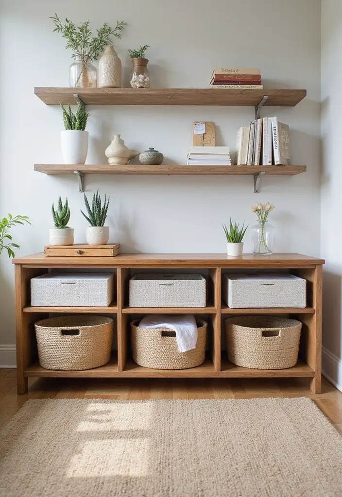 20 Home Office Decor Ideas That Look So Chic - 13. Creative Storage Solutions