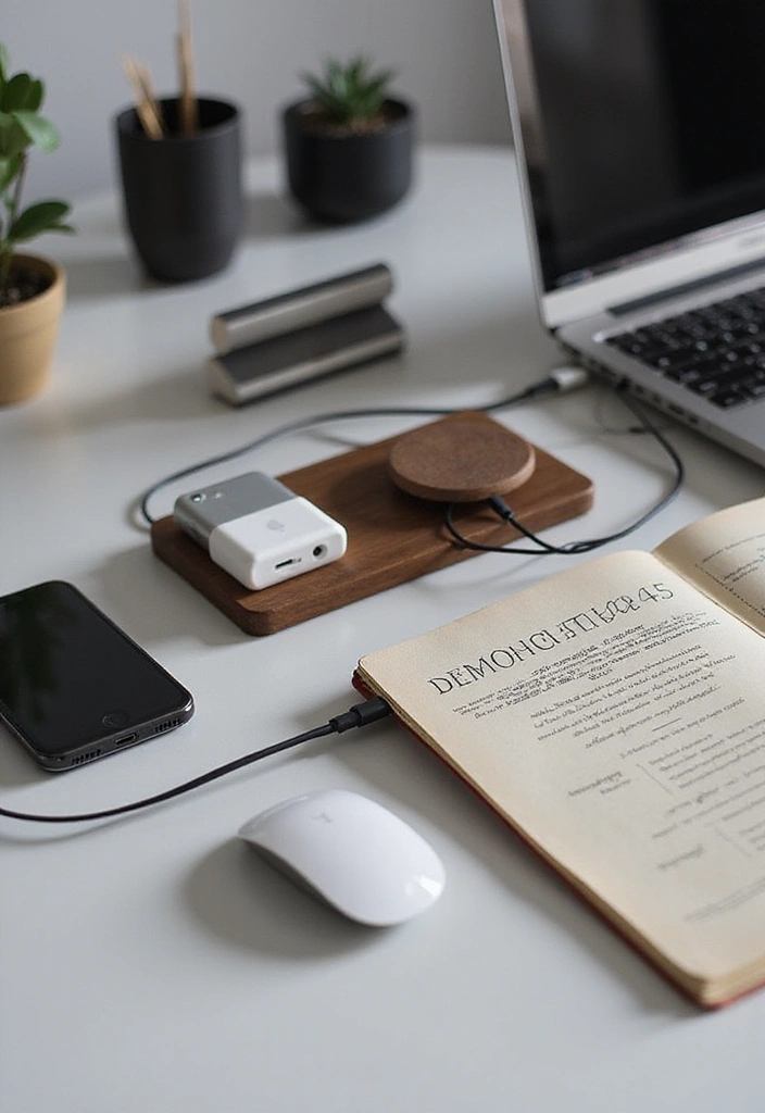 20 Home Office Decor Ideas That Look So Chic - 16. Incorporate Technology Wisely