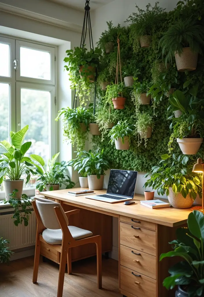 20 Home Office Decor Ideas That Look So Chic - 2. Biophilic Design