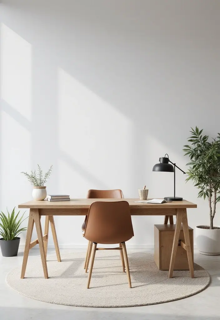 20 Home Office Decor Ideas That Look So Chic - 6. Minimalist Design
