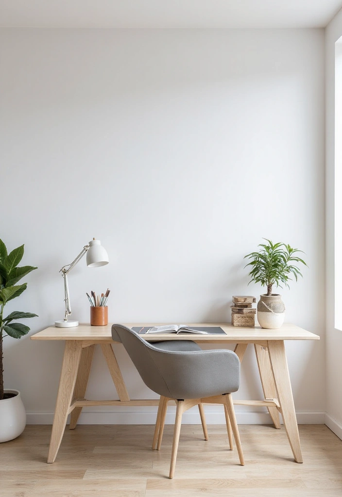 20 Minimalist Office Designs That Keep Things Simple - 14. Essentialist Accessories