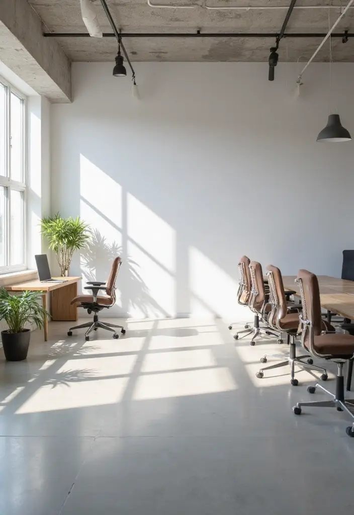 20 Minimalist Office Designs That Keep Things Simple - 16. Open Layouts