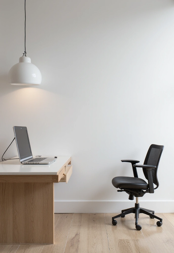 20 Minimalist Office Designs That Keep Things Simple - 6. Functional Minimalist Furniture