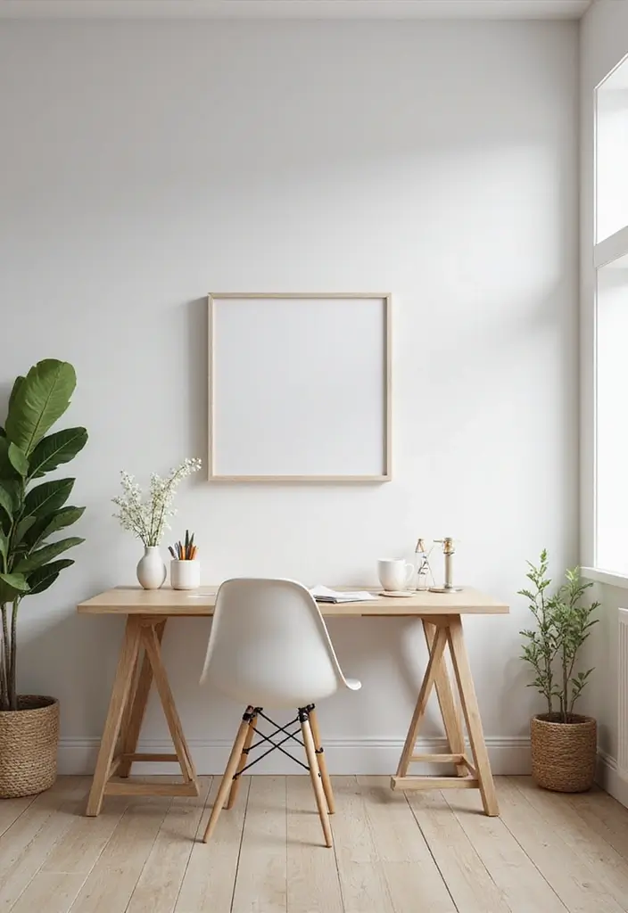 20 Minimalist Office Designs That Keep Things Simple - 9. Personalized Workspaces