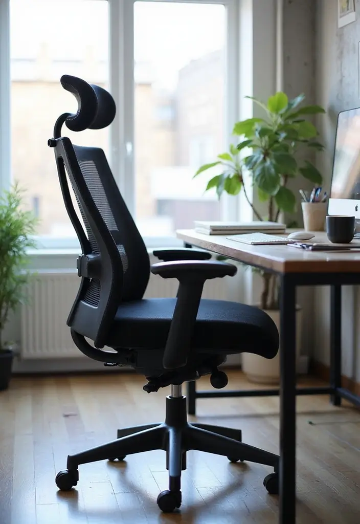 20 Modern Office Decor Ideas You’ll Love - 3. Ergonomic Chairs