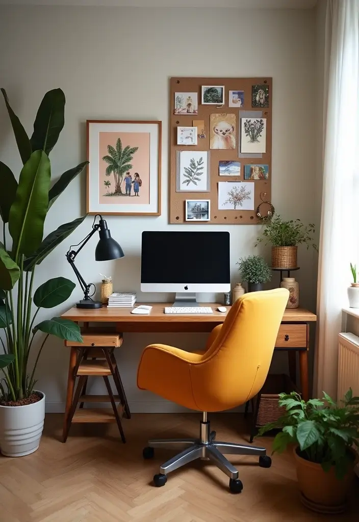 21 Genius Office at Home Ideas You’ll Want to Copy - 10. Personal Touches