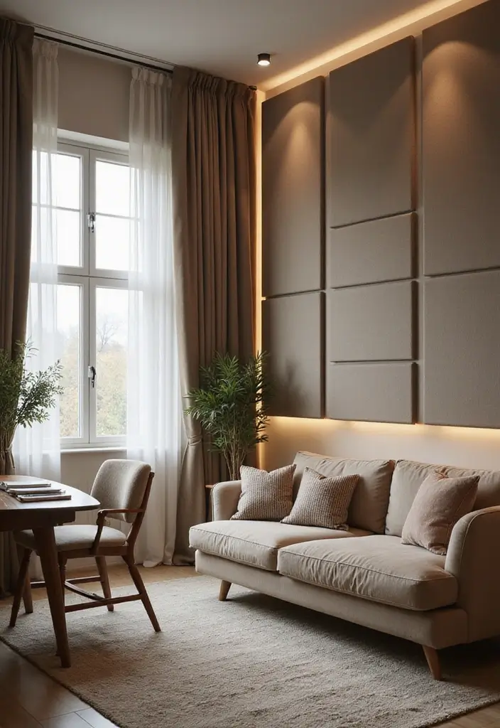 21 Genius Office at Home Ideas You’ll Want to Copy - 20. Soundproofing Ideas