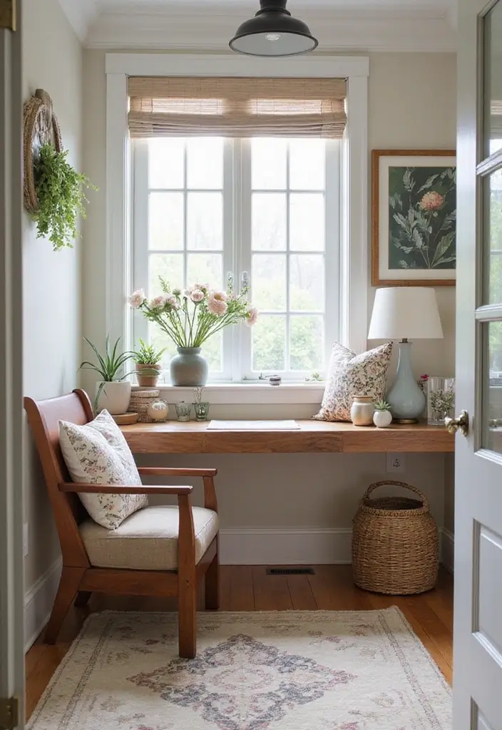 21 Genius Office at Home Ideas You’ll Want to Copy - 21. Seasonal Decor Changes