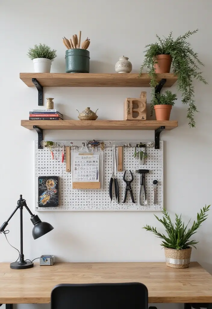 21 Home Office Layout Ideas That Maximize Space - 6. Vertical Organization Solutions