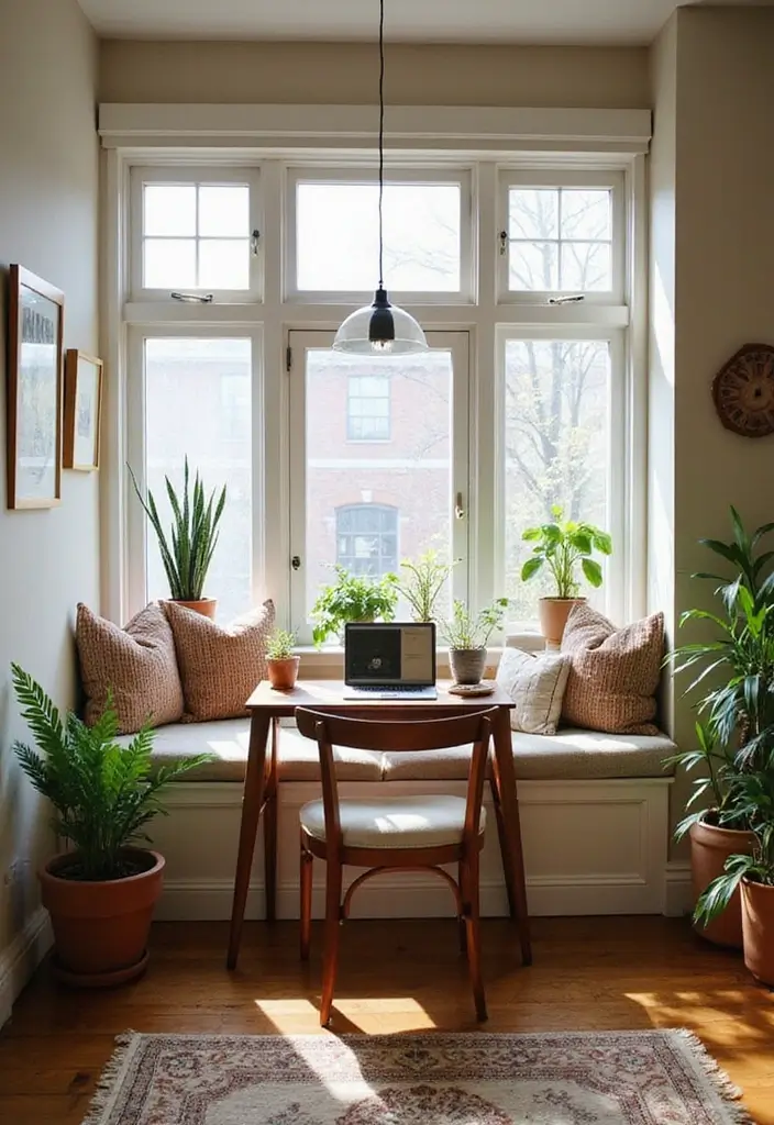 22 Living Room Office Combos That Actually Work - 1. The Cozy Nook