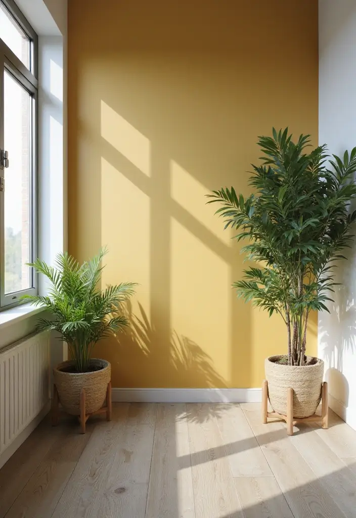 22 Office Decoration Ideas That Feel Fresh & Stylish - 16. Eco-Friendly Wall Colors