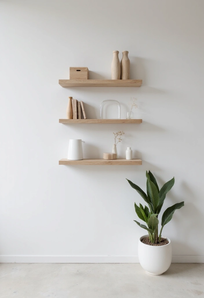22 Office Shelving Ideas That Mix Storage & Style - 19. Minimalist Shelving