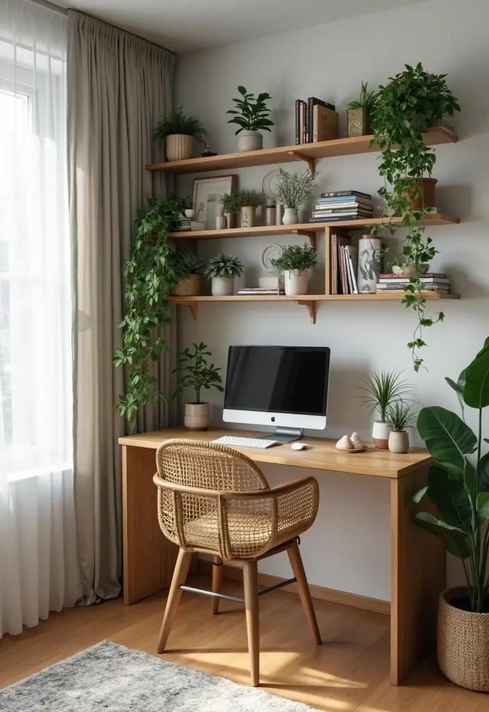 22 Office Shelving Ideas That Mix Storage & Style - 6. Corner Shelving Units
