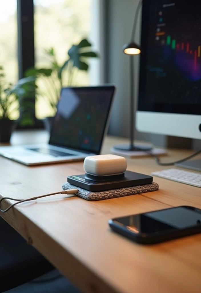 25 Desk Office Ideas That Upgrade Your Workspace - 15. Integrated Technology Solutions