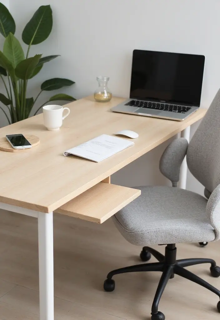 25 Desk Office Ideas That Upgrade Your Workspace - 20. Ergonomic Accessories