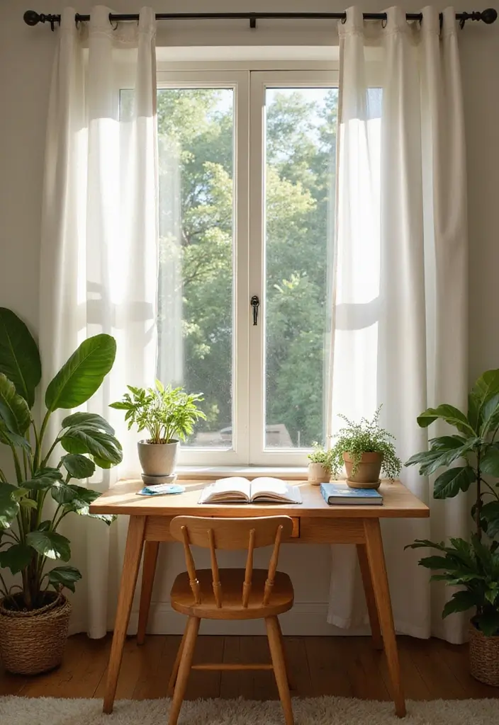 25 Desk Office Ideas That Upgrade Your Workspace - 5. Natural Lighting
