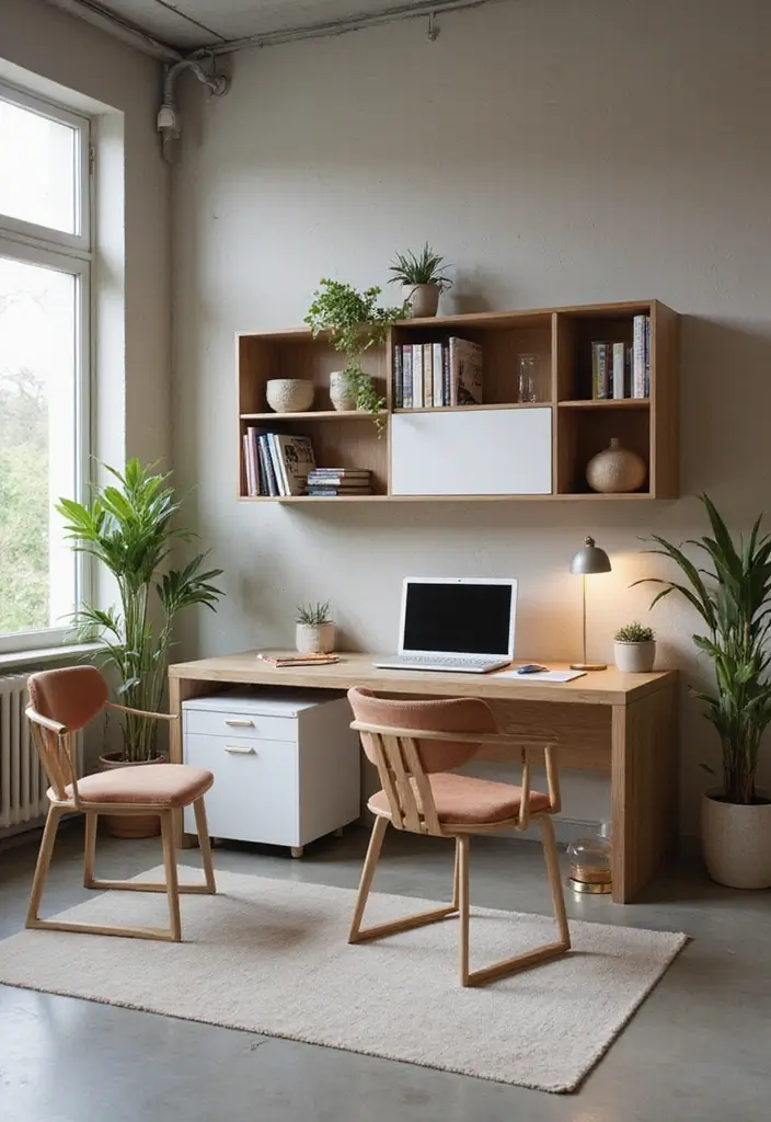 25 Office Decor Ideas That Instantly Upgrade Your Desk - 14. Multi-functional Furniture