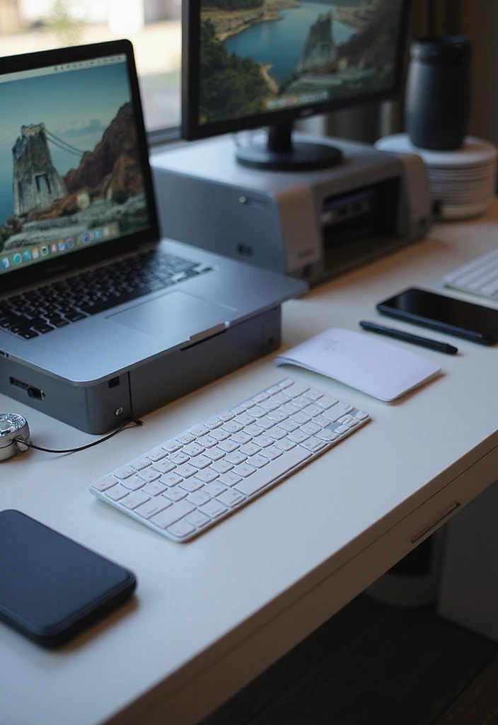 25 Office Decor Ideas That Instantly Upgrade Your Desk - 18. Modern Tech Accessories
