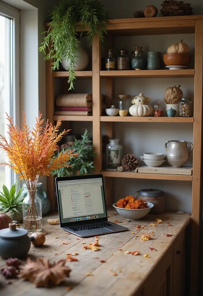 25 Office Decor Ideas That Instantly Upgrade Your Desk - 25. Seasonal Decor Changes