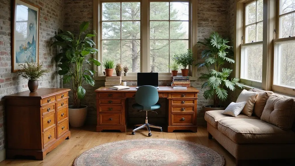 25 Rustic Office Ideas That Feel Warm & Inviting - Office Vibe Setup