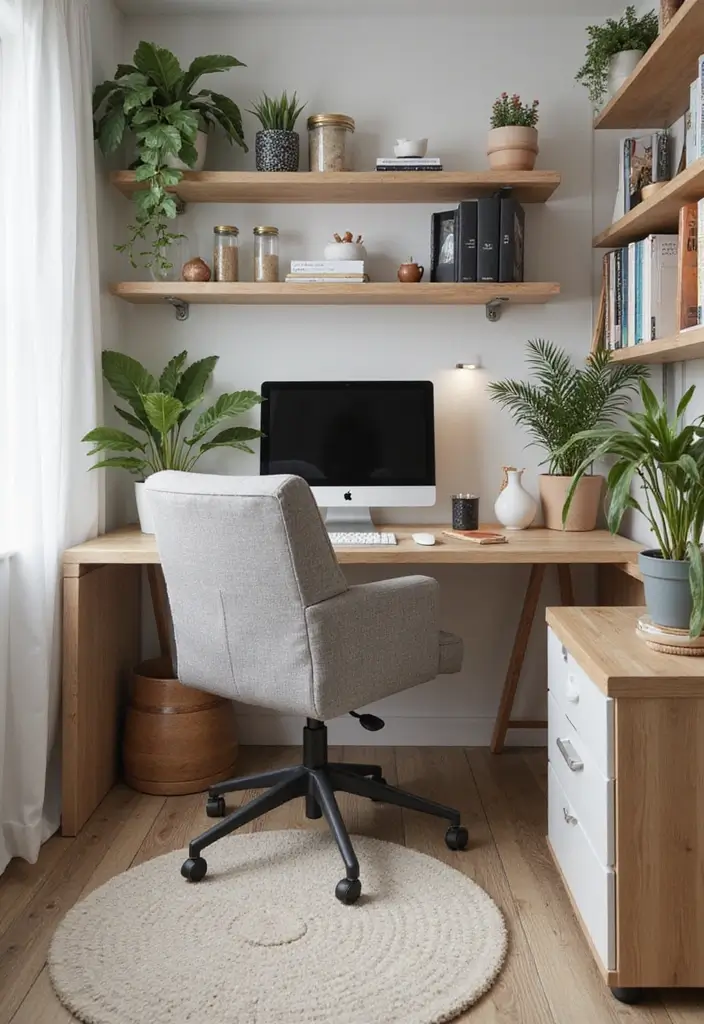 25 Small Office Decorating Ideas That Maximize Style - 21. Customizable Elements