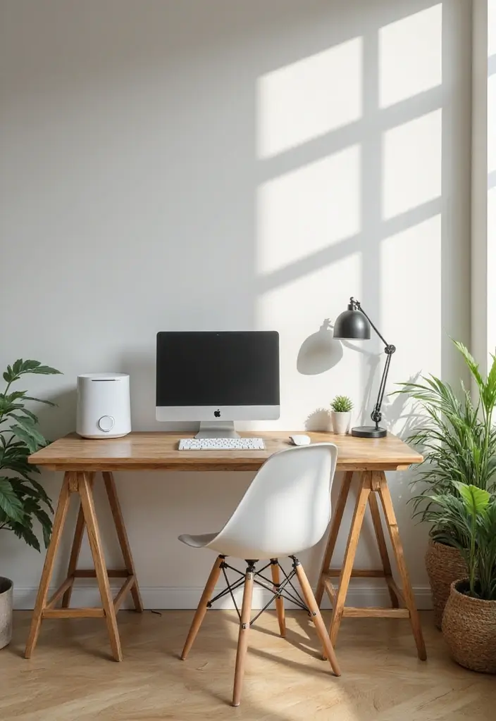 30+ Modern Home Office Designs That Wow - 26. Smart Climate Control