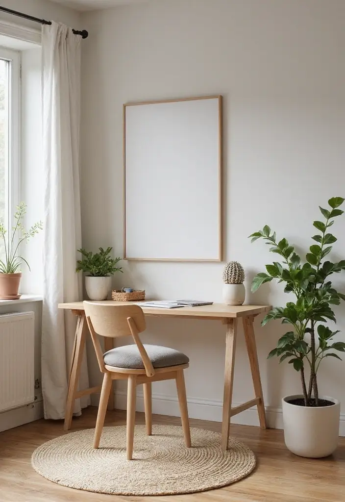30+ Modern Home Office Designs That Wow - 28. Zen-Inspired Office