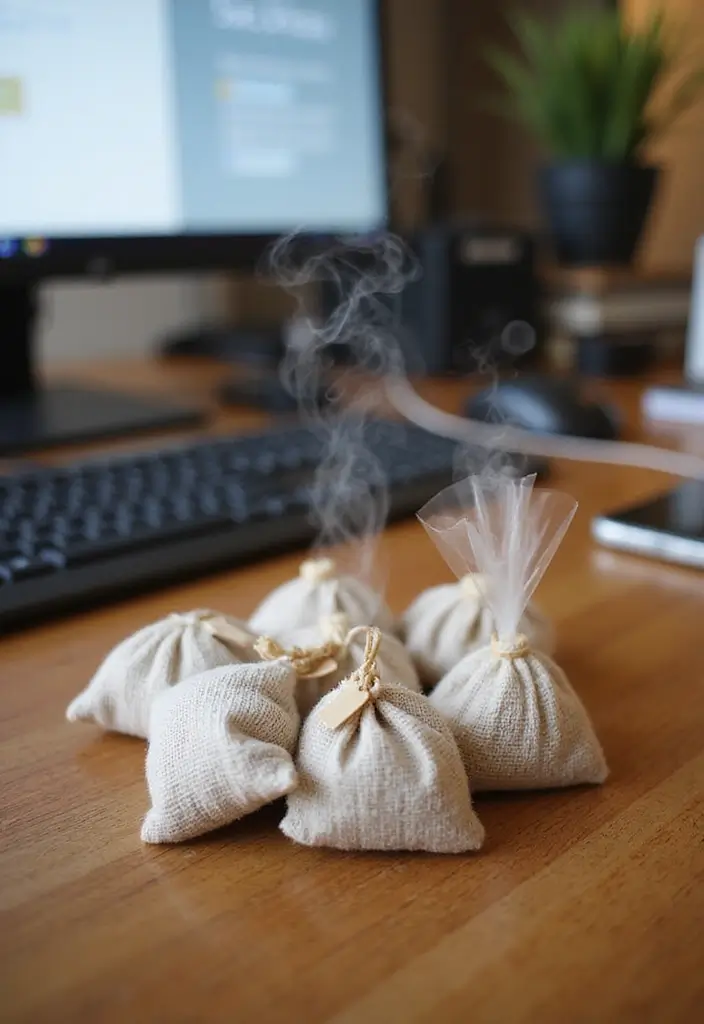 30+ Office Christmas Decorations That Spark Holiday Cheer - 10. Holiday Scent Sachets