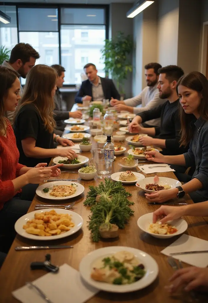 30+ Office Christmas Decorations That Spark Holiday Cheer - 22. Eco-Friendly Holiday Events
