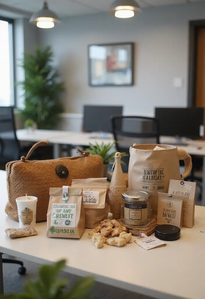30+ Office Christmas Decorations That Spark Holiday Cheer - 23. Sustainable Stocking Stuffers