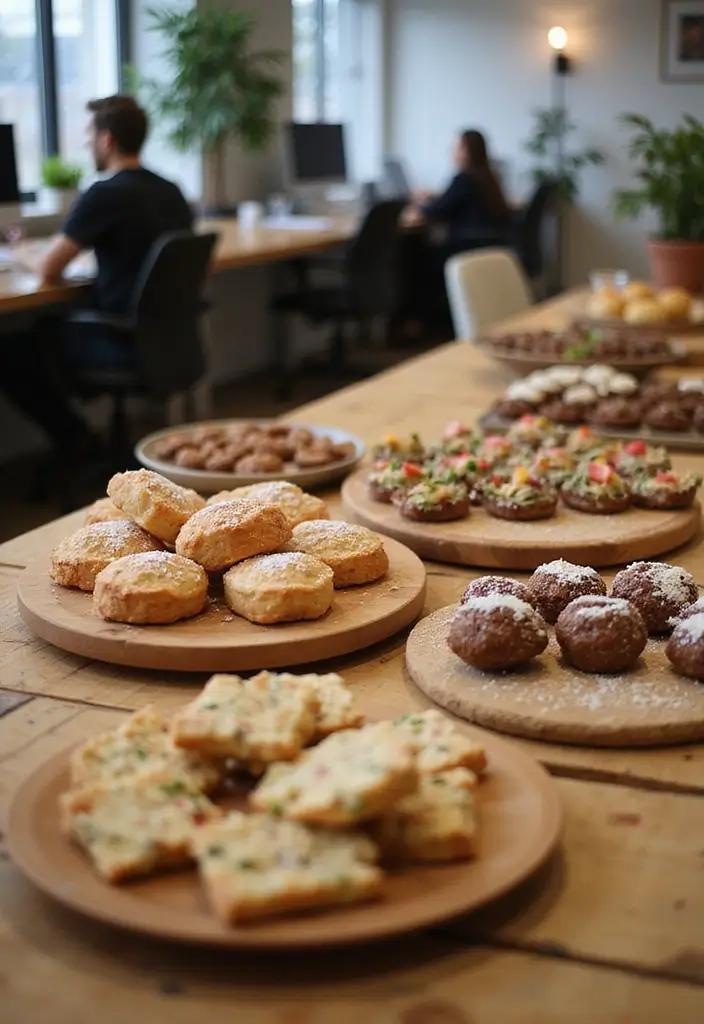 30+ Office Christmas Decorations That Spark Holiday Cheer - 24. Sustainable Festive Treats