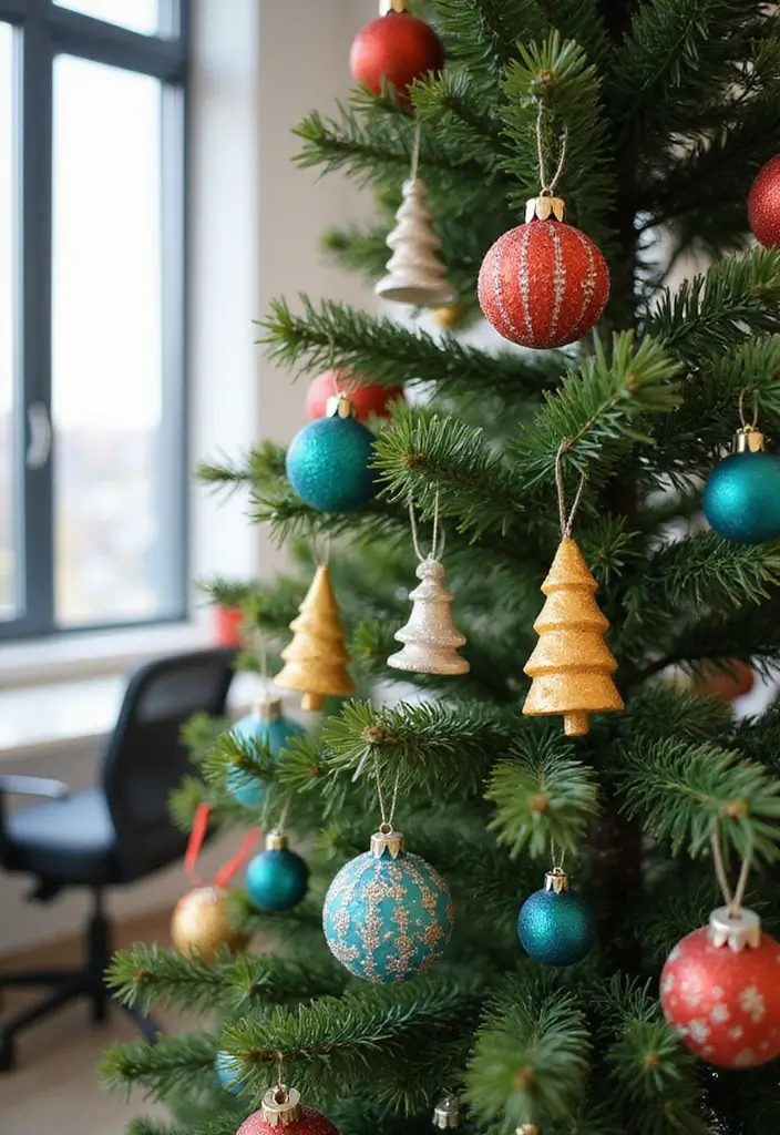 30+ Office Christmas Decorations That Spark Holiday Cheer - 4. Eco-Friendly Ornaments