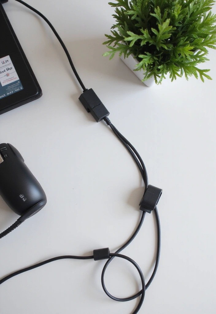 30+ Office Desk Decor Ideas That Spark Creativity - 18. Simplified Cable Management