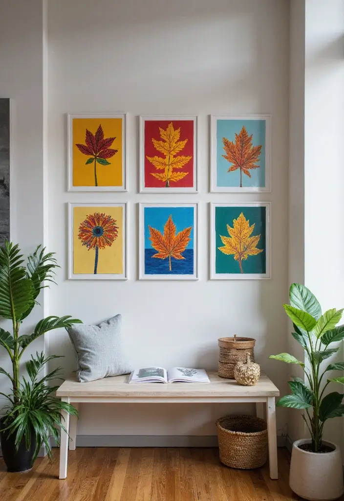 30+ Office Wall Decor Ideas That Inspire Creativity - 28. Art You Create